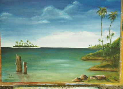 Quietud en la playa.