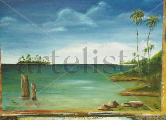 Quietud en la playa.