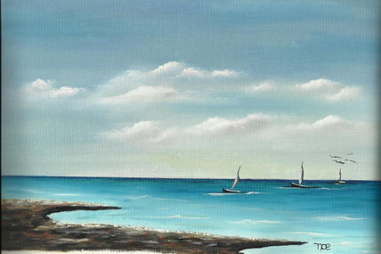 Alta mar.