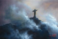 Cristo redentor e Corcovado no Rio de Janeiro