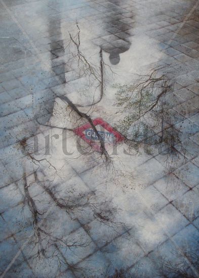 REFLEJOS DEL METRO Acrílico Tabla Figura