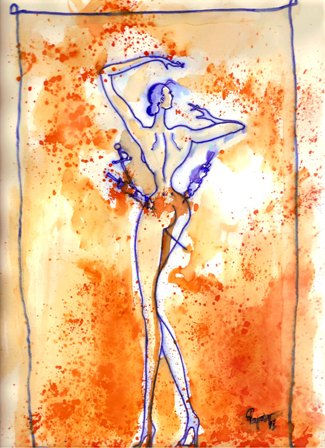 danza española Mixed Media