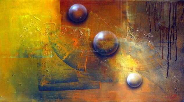 Bolhas 214 Acrylic Canvas Others