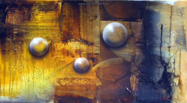 Bolhas 213 Acrylic Canvas Others