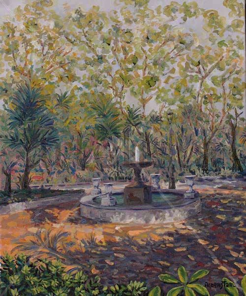 Fuente en la Plaza del Príncipe