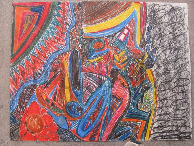 perdido en la pintura
