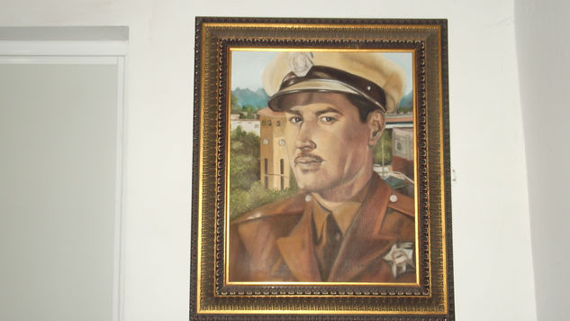 PEDRO INFANTE EN GUAMUCHIL Oil Canvas Portrait