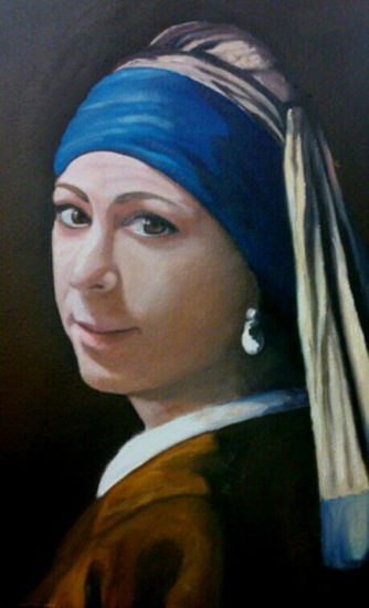 Patricia Oil Canvas Portrait