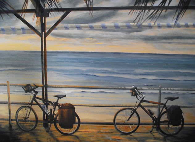 bicicletas en descanso