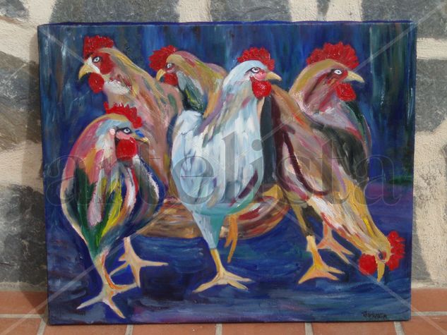 Cocorada Oil Canvas Animals