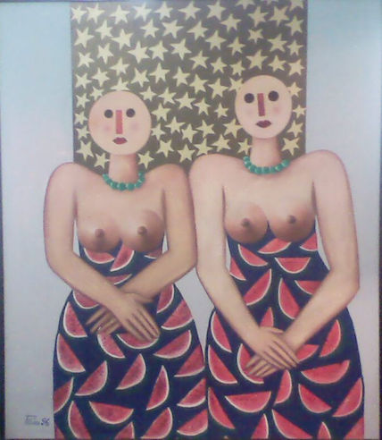 Mujeres con un...