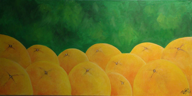 LAS NARANJAS Oil Canvas Still Life Paintings