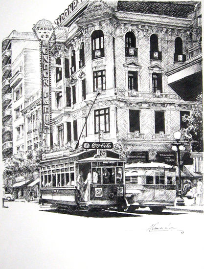 Mi Montevideo de los años 40 Tinta