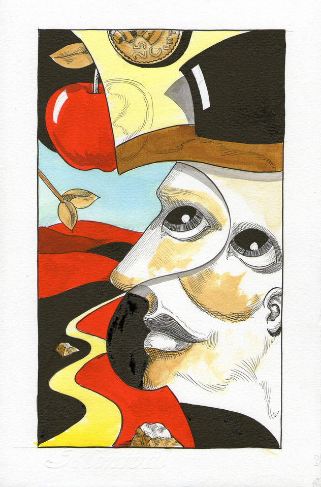 Saban Arte  -  hermanosaban - Saban pinturas - Guatemala - poderoso don es don dinero