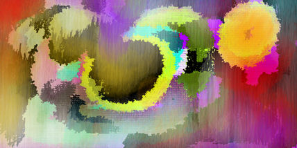 Pastel contrastado