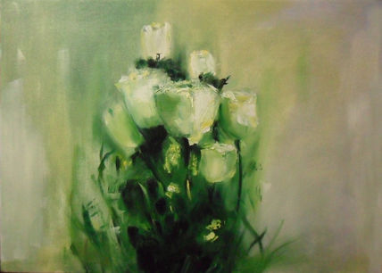 Green roses
