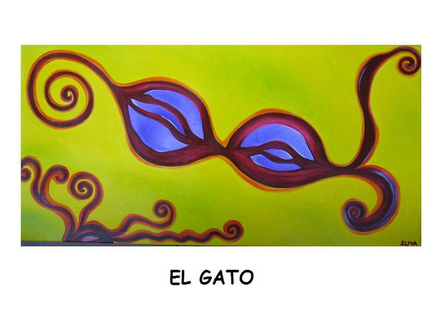 El gato Oil Canvas Others