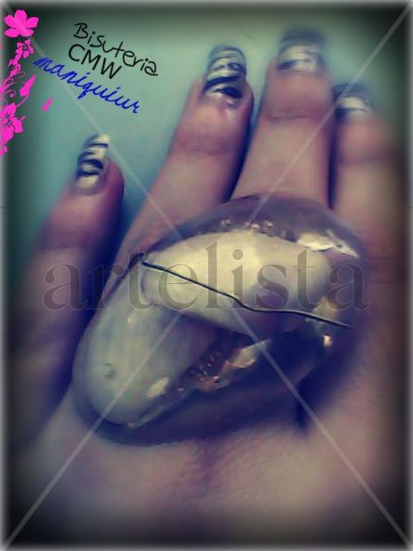 Anillo caracol y...