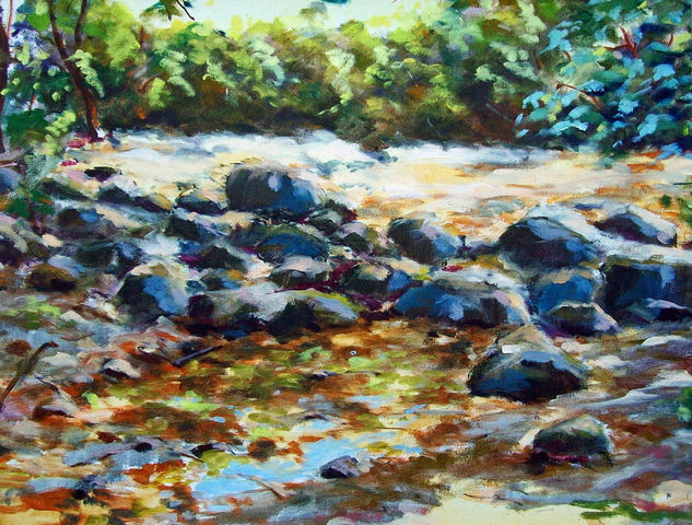 El sot d'en Gómez Oil Canvas Landscaping