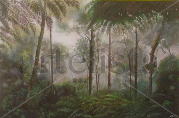 LA MAGIA DEL BOSQUE Oil Canvas Landscaping