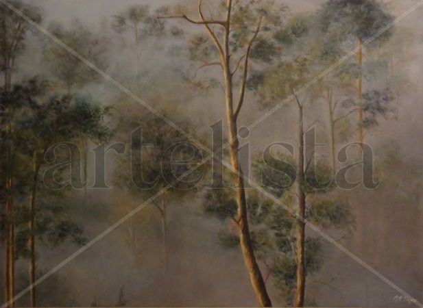 PERDIDOS EN LA BRUMA Oil Canvas Landscaping