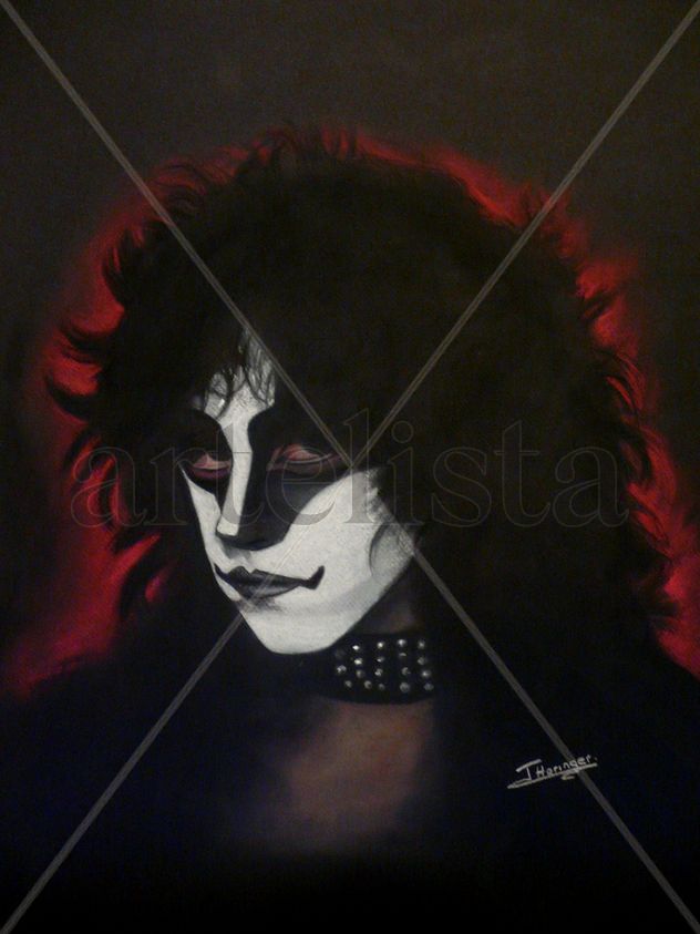 Retrato Eric Carr - Kiss