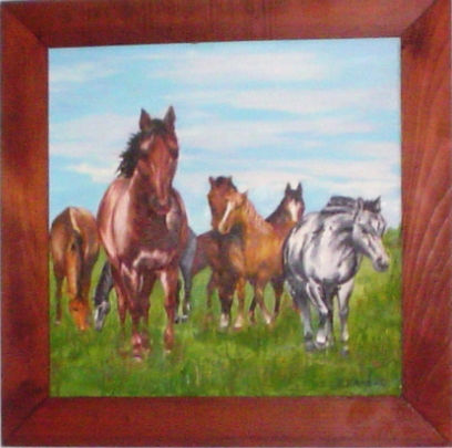 cuRioSidAd Oil Canvas Animals