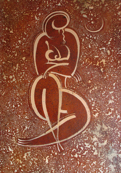 Mujer sentada