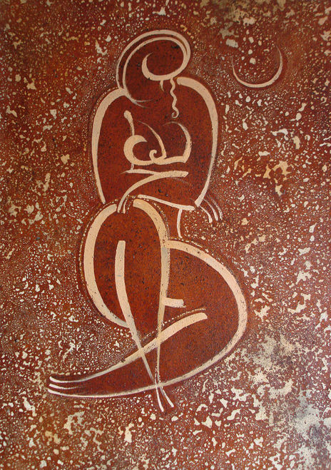 Mujer sentada