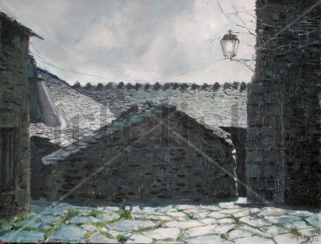 "Campillo bajo la lluvia"