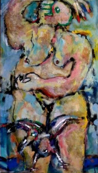 BAILARINA EXTÁTICA Oil Canvas Nude Paintings