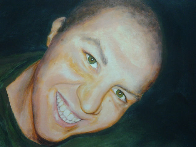 MIKE BALDUCCI Acrylic Canvas Portrait