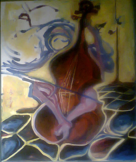 Melody-Melodia Oil Canvas Figure Painting