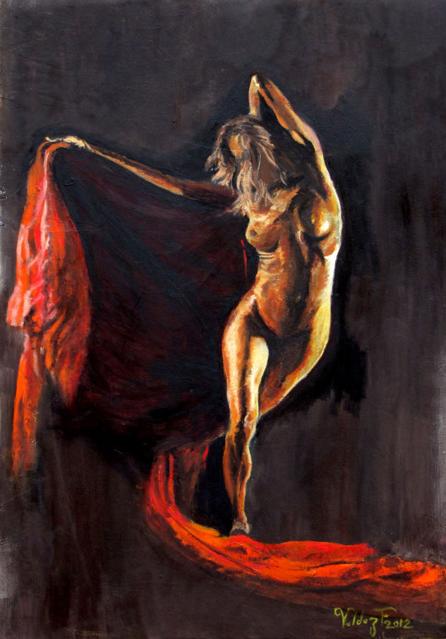 LA DAMA DE ROJO