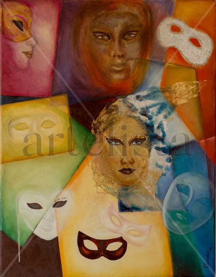 Apariencias ( Appearances) Mixed media Canvas Others