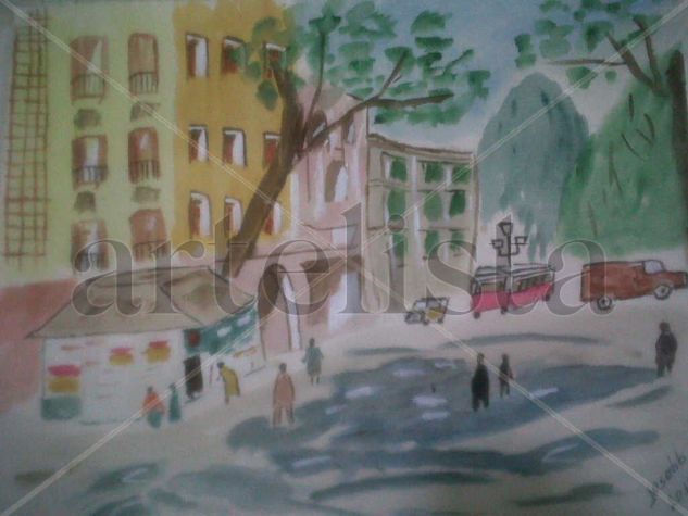 URBANO10 Watercolour Card Landscaping