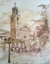 la plaza de la iglesia