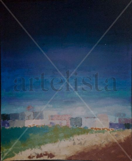 Paisaje Grande Acrylic Canvas Landscaping