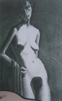 Desnudo mujer