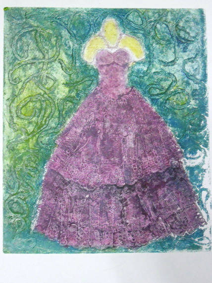 Vestido en maniqui