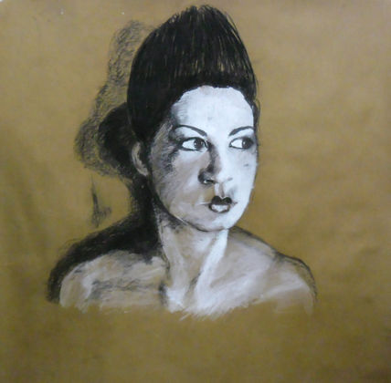 Retrato de arlequin