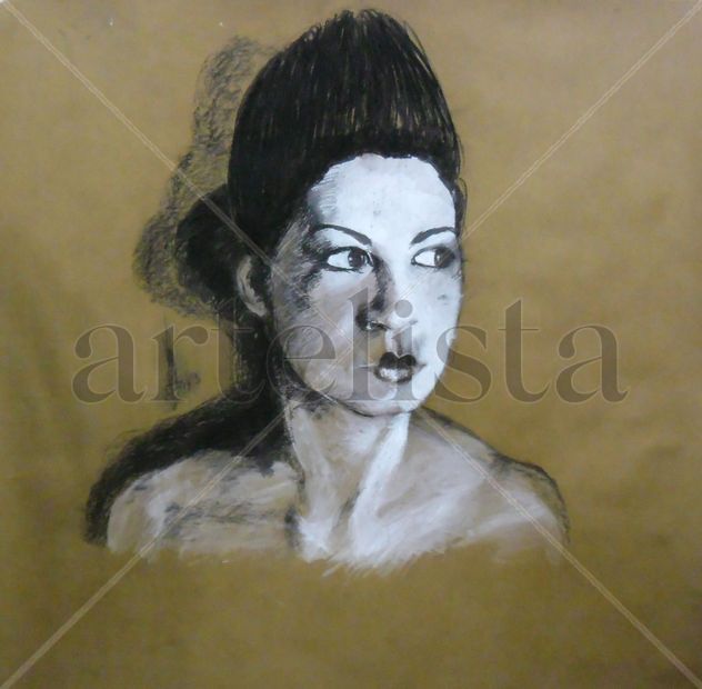 retrato de arlequin