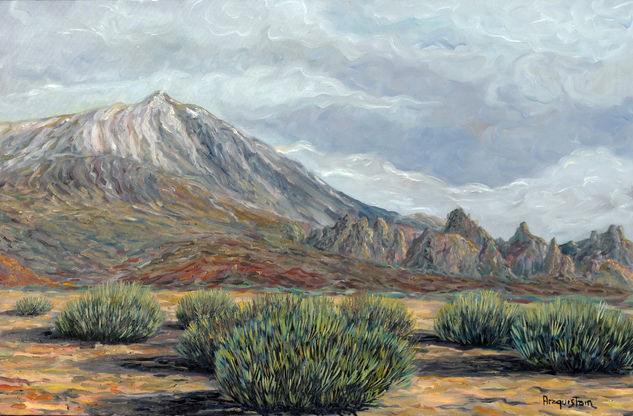 Las cañadas de El Teide Oil Canvas Landscaping