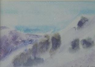 Montaña 1 Watercolour Paper Landscaping