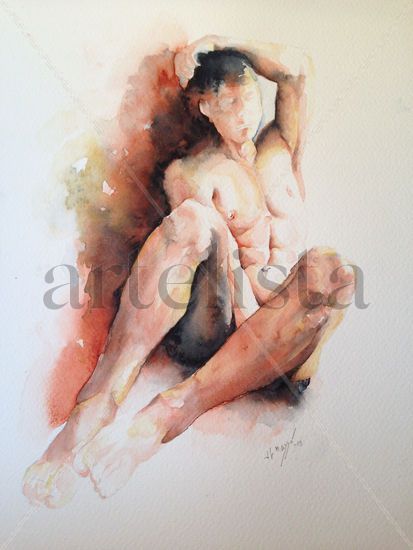 CAIN Watercolour Paper Nude Paintings