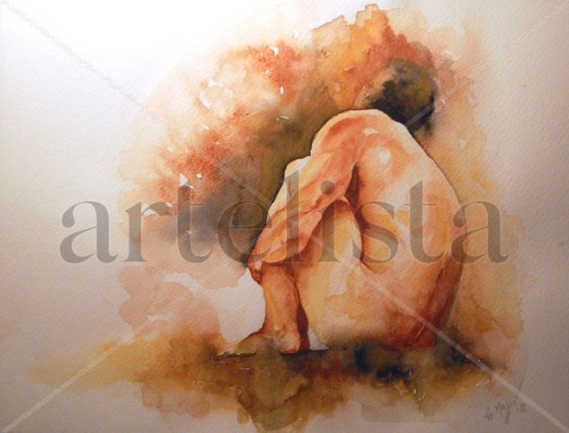 CAIN Watercolour Paper Nude Paintings