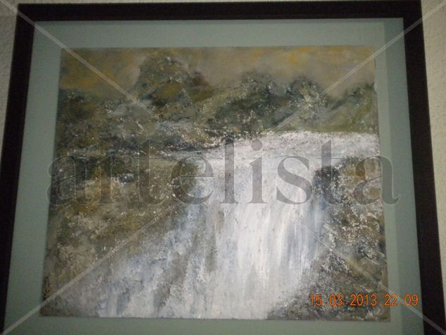 "Cascada" Oil Panel Landscaping