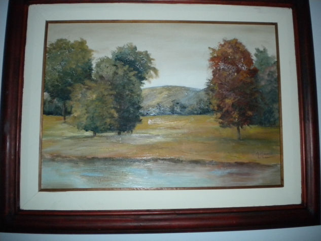 "Mis Paisajes" Oil Canvas Landscaping