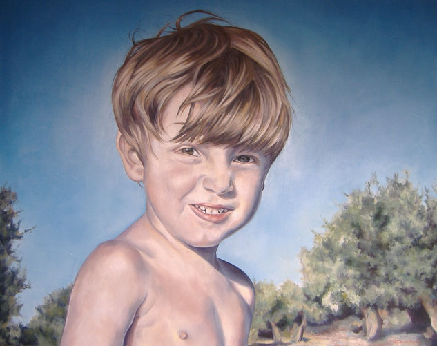 DANIEL Oil Canvas Portrait