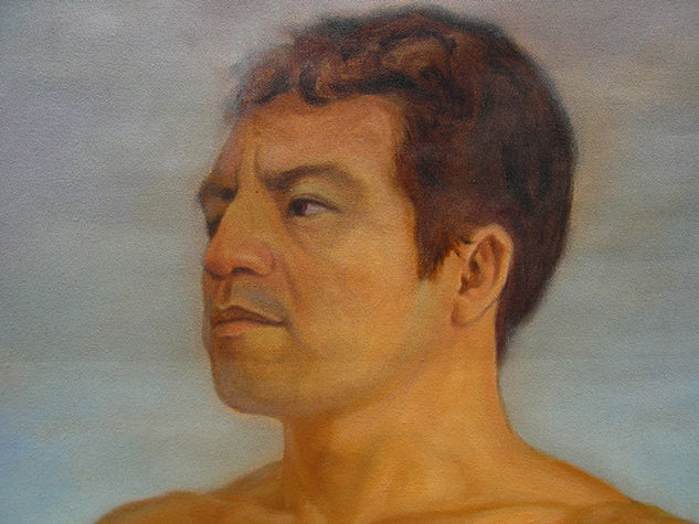 retrato Oil Canvas Portrait